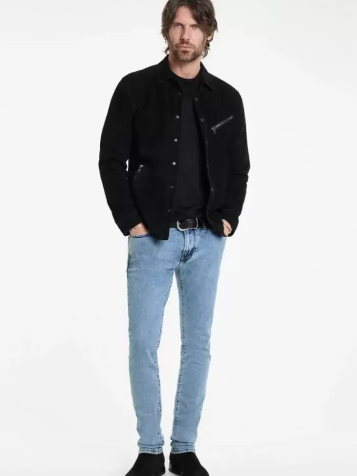 Jeans & Pants>John Varvatos WIGHT WASH JEAN CLOUD