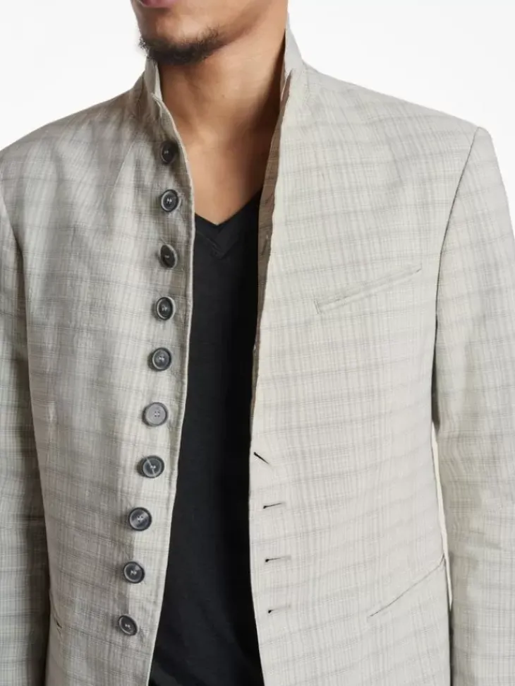 Leather & Outerwear|Tops>John Varvatos WOODWARD JACKET ASH
