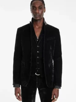 Suit Jackets>John Varvatos WOODWARD JACKET BLACK