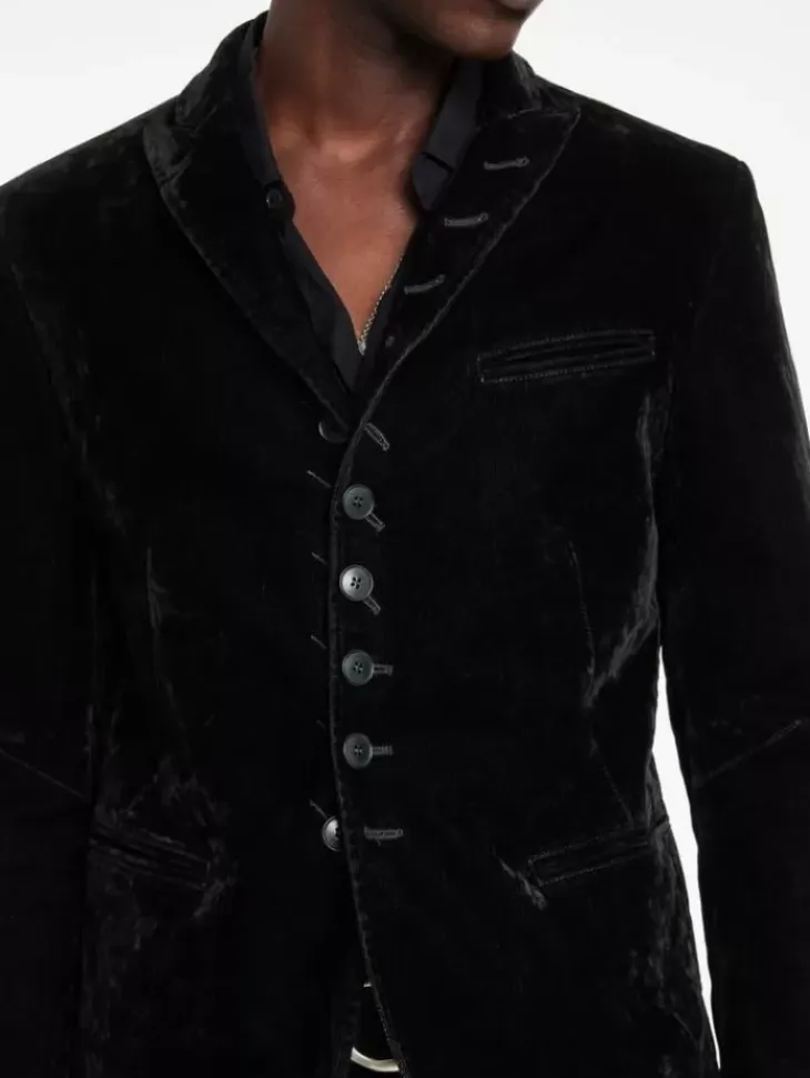 Suit Jackets>John Varvatos WOODWARD JACKET BLACK