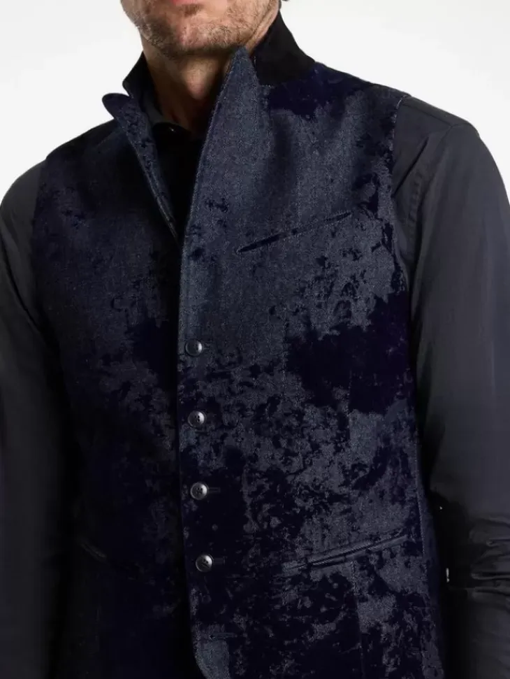 Suit Jackets>John Varvatos WOODWARD VEST INK