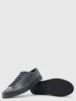 Shoes & Accessories>John Varvatos WOOSTER LOW TOP BLUESTONE