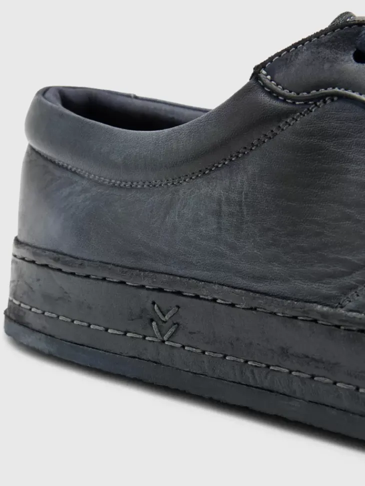 Shoes & Accessories>John Varvatos WOOSTER LOW TOP BLUESTONE