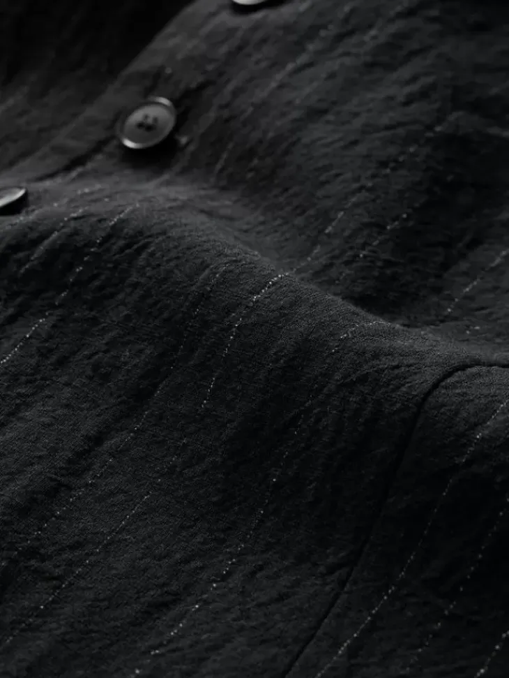 Leather & Outerwear|Tops>John Varvatos WOOSTER VEST BLACK
