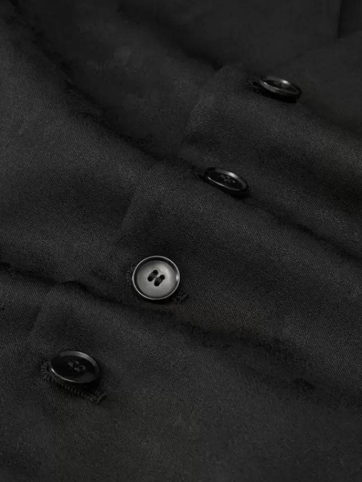Leather & Outerwear|Tops>John Varvatos WOOSTER VEST BLACK