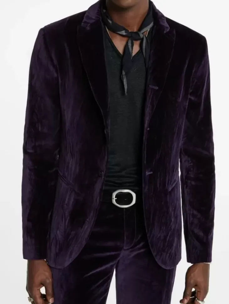 Leather & Outerwear|Tops>John Varvatos YANCEY JACKET HEARTH