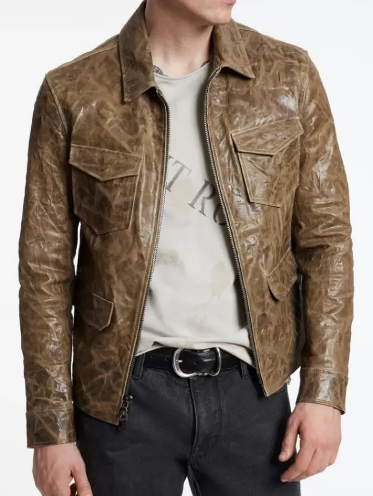 Leather & Outerwear|Tops>John Varvatos YERWOOD JACKET CAPER
